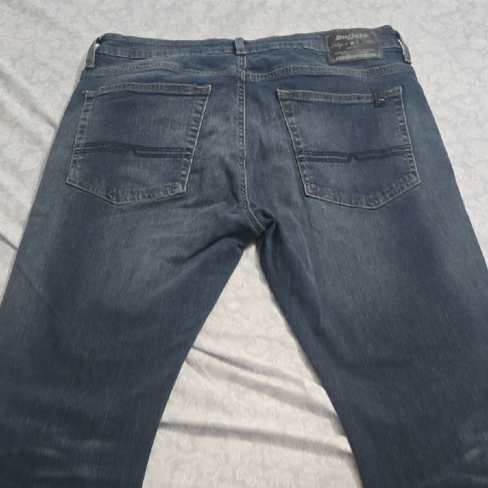 Buffalo David Bitton Relaxed Fit Blue Jeans